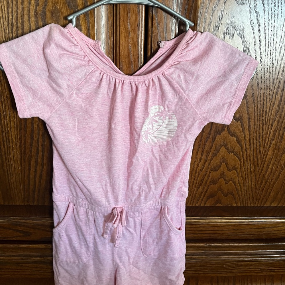Short sleeve romper